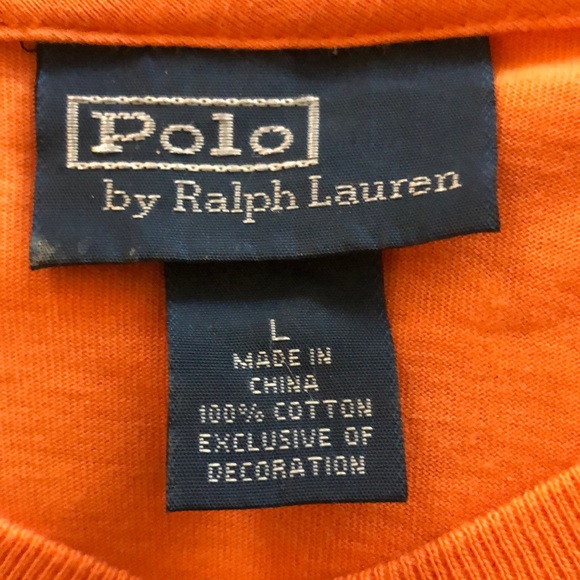 Set of 2 V-Neck Polo by Ralph Lauren SS T-Shirts - Picture 5 of 7